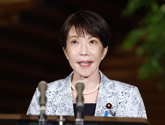 Japan Diet extended for 8 days Japanese Prime Minister Sanae Takaichi meets the press at the premier s office in Tokyo on July 17, 2026, following parliament s decision to extend its current session for eight days until July 25.  A14AA0005623527P