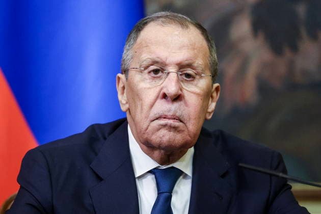 RUSSIA, MOSCOW - JULY 17, 2026: Russia s Minister of Foreign Affairs Sergei Lavrov gives a joint press conference with Azerbaijan s Minister of Foreign Affairs Bayramov after talks at the Reception House of the Russian Ministry of Foreign Affairs Moscow Russia  - ZUMAt113 20260717_zaa_t113_197 Copyright: xSergeixBulkinx