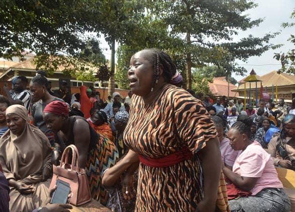School bus overturns, kills 20 children and principal in Uganda KAPCHORWA, UGANDA - JULY 17: Ugandan parents gather in the schoolyard to seek information about their children after a school bus overturned, killing 20 students and the school principal in Uganda s eastern Kapchorwa District on July 17, 2026. Nicholas Kajoba Anadolu Kapchorwa Uganda. Editorial use only. Please get in touch for any other usage.  Copyright: x2026xAnadoluxNicholasxKajobax