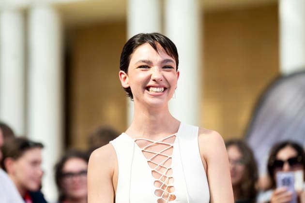 July 17, 2026, Giffoni Valle Piana, Salerno, Italy: Italian actress Matilda De Angelis attends the carpet at 56th Giffoni Film Festival 2025 in Giffoni Valle Piana, Salerno, Italy on July 17, 2026. Giffoni Valle Piana Italy - ZUMAl175 20260717_zip_l175_045 Copyright: xFrancescoxLucianox