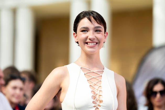 July 17, 2026, Giffoni Valle Piana, Salerno, Italy: Italian actress Matilda De Angelis attends the carpet at 56th Giffoni Film Festival 2025 in Giffoni Valle Piana, Salerno, Italy on July 17, 2026. Giffoni Valle Piana Italy - ZUMAl175 20260717_zip_l175_049 Copyright: xFrancescoxLucianox