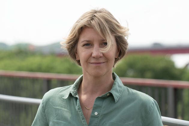 Produzentin Hanna KIENBAUM Portraet, Porträt, Portrait, Angeschnittenes Einzelbild, Einzelmotiv, Pressetermin anlaesslich der Dreharbeiten fuer die ARD Vorabendserie ,,Wapo Duisburg,, in Duisburg, 17.07.2026. *** Producer Hanna KIENBAUM: Portrait, Close-up, Single Frame, Single Motif, Press event during the filming of the ARD early-evening series Wapo Duisburg in Duisburg, July 17, 2026