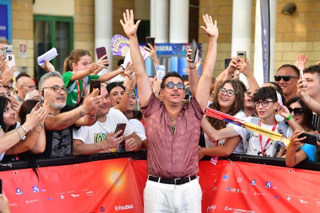 IPA86759978 - Giffoni Vallepiana Giffoni Festival 2026. Pictured: Francesco Gabbani  Copyright: xVincenzoxLandix xVincenzoxLandix 86759978