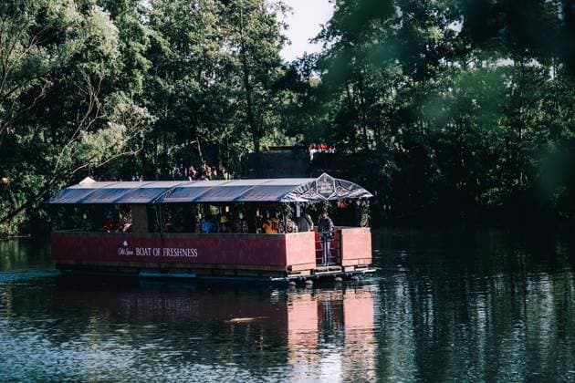 Boat Party pictured during the first day of the Tomorrowland electronic music festival, Friday 17 July 2026, in Boom. The first weekend of the 20th edition of the festival takes place at the De Schorre terrain in Boom, from 17 to 19 July.  EMILExWINDAL 181370060