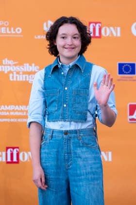 July 17, 2026, Giffoni Valle Piana, Salerno, Italy: Bella Ramsey attends the photocall at 56th Giffoni Film Festival 2026 in Giffoni Valle Piana, Salerno, Italy on July 17, 2026. Giffoni Valle Piana Italy - ZUMAl175 20260717_zip_l175_109 Copyright: xFrancescoxLucianox