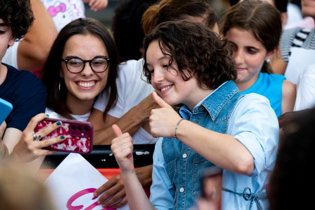 July 17, 2026, Giffoni Valle Piana, Salerno, Italy: Bella Ramsey attends the carpet at 56th Giffoni Film Festival 2026 in Giffoni Valle Piana, Salerno, Italy on July 17, 2026. Giffoni Valle Piana Italy - ZUMAl175 20260717_zip_l175_119 Copyright: xFrancescoxLucianox