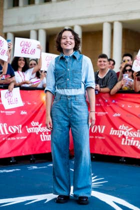 July 17, 2026, Giffoni Valle Piana, Salerno, Italy: Bella Ramsey attends the carpet at 56th Giffoni Film Festival 2026 in Giffoni Valle Piana, Salerno, Italy on July 17, 2026. Giffoni Valle Piana Italy - ZUMAl175 20260717_zip_l175_129 Copyright: xFrancescoxLucianox