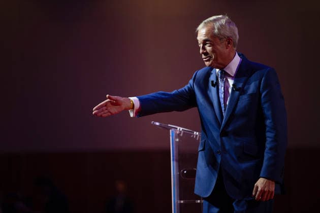 CPAC Great Britain Event 2026 at InterContinental London - The O2, London, UK - Fri 17 July 2026 Reform UK Leader Nigel Farage delivers a speech at CPAC Great Britain Event 2026 at The InterContinental London - The O2 in London, England, UK on Friday 17 July, 2026., Credit:Justin Ng Avalon UK, England, London, InterContinental London - The O2  Copyright: xJustinxNgx xAvalonx 1117063012