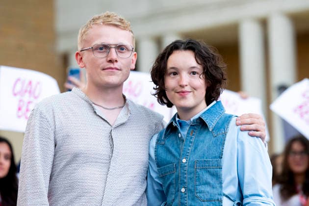 July 17, 2026, Giffoni Valle Piana, Salerno, Italy: George Jaques and Bella Ramsey attends the photocall at 56th Giffoni Film Festival 2026 in Giffoni Valle Piana, Salerno, Italy on July 17, 2026. Giffoni Valle Piana Italy - ZUMAl175 20260717_zip_l175_146 Copyright: xFrancescoxLucianox