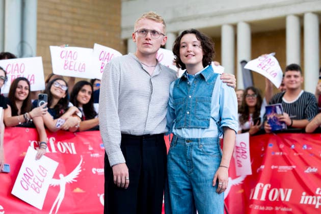 July 17, 2026, Giffoni Valle Piana, Salerno, Italy: George Jaques and Bella Ramsey attends the photocall at 56th Giffoni Film Festival 2026 in Giffoni Valle Piana, Salerno, Italy on July 17, 2026. Giffoni Valle Piana Italy - ZUMAl175 20260717_zip_l175_148 Copyright: xFrancescoxLucianox