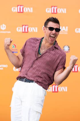 July 17, 2026, Giffoni Valle Piana, Salerno, Italy: Italian singer FRANCESCO GABBANI attends the photocall at 56th Giffoni Film Festival 2025 in Giffoni Valle Piana, Salerno, Italy. Giffoni Valle Piana Italy - ZUMAl175 20260717_zip_l175_070 Copyright: xFrancescoxLucianox