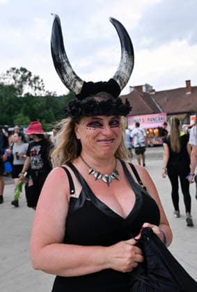 Fans in action during the International Music Festival Masters of Rock in Vizovice near Zlin, Czech Republic, July 17, 2026. (CTKxPhoto DaliborxGluck) CTKPhotoP2026071707129  CTKPhotoP2026071707129