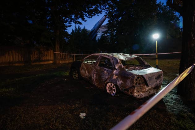 The aftermath of a Russian Banderol missile hitting the road in Kharkiv KHARKIV, UKRAINE - JULY 17: A view of the destruction after a Russian Banderol missile hit a road in Kharkiv in Kharkiv, Ukraine on July 17, 2026. The missile strike injured nine people and killed one. Sofiia Bobok Anadolu Kharkiv Ukraine. Editorial use only. Please get in touch for any other usage.  Copyright: x2026xAnadoluxSofiiaxBobokx