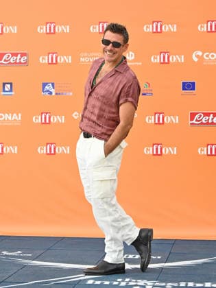 July 17, 2026, Giffoni Valle Piana, Italy: Francesco Gabbani attends the Photocall during the Giffoni Film Festival 2026. Giffoni Valle Piana Italy  - ZUMAs197 20260717_aaa_s197_108 Copyright: xAntoninoxD Espositox