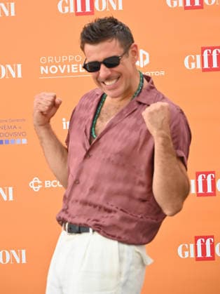 July 17, 2026, Giffoni Valle Piana, Italy: Francesco Gabbani attends the Photocall during the Giffoni Film Festival 2026. Giffoni Valle Piana Italy  - ZUMAs197 20260717_aaa_s197_124 Copyright: xAntoninoxD Espositox