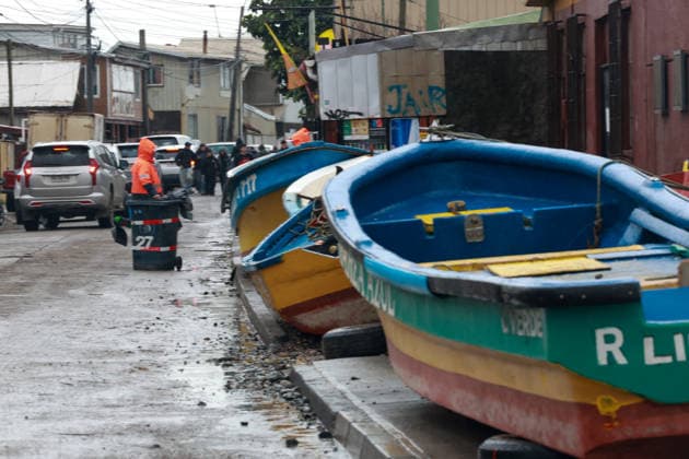 Penco, Friday, July 17, 2026: Cleanup efforts begin at the Cerro Verde cove in the municipality of Penco following the severe damage caused by the storm front and abnormal storm surges that affected the south-central part of the country. Carlos Acuna Aton Chile, Penco, Chile Aton 1173419 jpeg  Copyright: CARLOSxACUNA ATONxCHILE