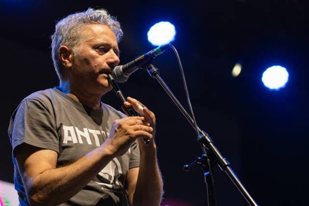 17.07.2026, Bellinzona, Parco Urbano, Nevermind Music Fest 2026: Modena City Ramblers, Franco D Aniello (flute, tin whistle, trumpet, sax, backing vocals, acoustic guitar, glockenspiel, percussion) Bellinzona Parco Urbano Ticino Switzerland *** July 17, 2026, Bellinzona, Parco Urbano, Nevermind Music Fest 2026 Modena City Ramblers, Franco D Aniello: flute, tin whistle, trumpet, saxophone, backing vocals, acoustic guitar, glockenspiel, percussion Bellinzona Parco Urbano Ticino Switzerland Copyright: xJustPictures.ch FrancescoxMinghettix jp-en-FrMi-_NG_0060