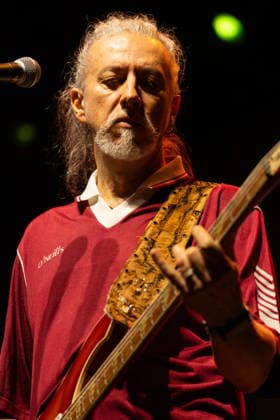 17.07.2026, Bellinzona, Parco Urbano, Nevermind Music Fest 2026: Modena City Ramblers, Massimo Ice Ghiacci (bass, sax, backing vocals, acoustic guitar) Bellinzona Parco Urbano Ticino Switzerland *** July 17, 2026, Bellinzona, Parco Urbano, Nevermind Music Fest 2026 Modena City Ramblers, Massimo Ice Ghiacci—bass, sax, backing vocals, acoustic guitar—Bellinzona, Parco Urbano, Ticino, Switzerland Copyright: xJustPictures.ch FrancescoxMinghettix jp-en-FrMi-_NG_0317