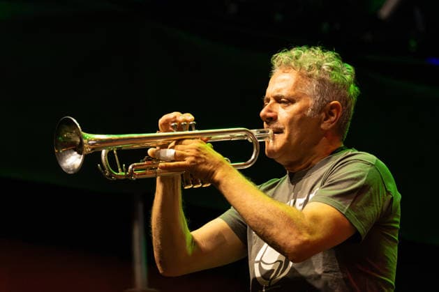 17.07.2026, Bellinzona, Parco Urbano, Nevermind Music Fest 2026: Modena City Ramblers, Franco D Aniello (flute, tin whistle, trumpet, sax, backing vocals, acoustic guitar, glockenspiel, percussion) Bellinzona Parco Urbano Ticino Switzerland *** July 17, 2026, Bellinzona, Parco Urbano, Nevermind Music Fest 2026 Modena City Ramblers, Franco D Aniello: flute, tin whistle, trumpet, saxophone, backing vocals, acoustic guitar, glockenspiel, percussion Bellinzona Parco Urbano Ticino Switzerland Copyright: xJustPictures.ch FrancescoxMinghettix jp-en-FrMi-_NG_0400