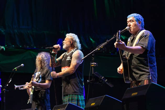 17.07.2026, Bellinzona, Parco Urbano, Nevermind Music Fest 2026: Modena City Ramblers, Francesco Fry Moneti (guitars, fiddle, banjo, mandolin, backing vocals), Davide Dudu Morandi (lead vocals, bass, guitar, banjo, glockenspiel, harmonica) and Riccardo Sgavetti (bass, acoustic guitar) Bellinzona Parco Urbano Ticino Switzerland *** July 17, 2026, Bellinzona, Parco Urbano, Nevermind Music Fest 2026 Modena City Ramblers, Francesco Fry Moneti—guitars, fiddle, banjo, mandolin, backing vocals— Davide Dudu Morandi: lead vocals, bass, guitar, banjo, glockenspiel, harmonica; and Riccardo Sgavetti: bass, acoustic guitar; Bellinzona, Parco Urbano, Ticino, Switzerland Copyright: xJustPictures.ch FrancescoxMinghettix jp-en-FrMi-_NG_0563