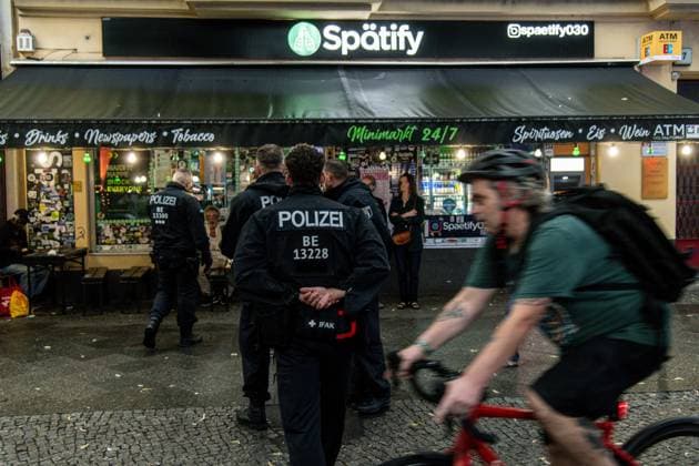 Protest Held Against AI Surveillance Measures in Berlin BERLIN, GERMANY JULY 17, 2026: Demonstrators take part in a protest against the deployment of an AI-assisted police surveillance system in Berlin on July 17, 2026. The system, introduced in selected areas of the city, is designed to analyze video footage and detect what authorities describe as suspicious behavior. Critics argue the technology expands state surveillance, raises privacy concerns and risks discriminatory policing and the criminalization of marginalized communities. Berlin Germany Copyright: x xAndrÃ sxTrujillox xJNAxPressx
