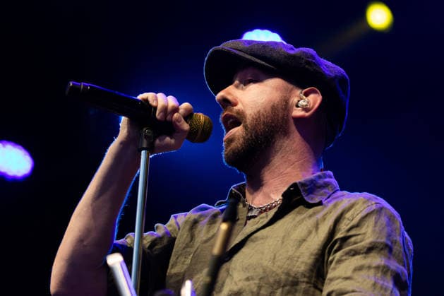 17.07.2026, Bellinzona, Parco Urbano, Nevermind Music Fest 2026: The Rumjacks, Mike Rivkees (lead vocals, tin whistle & acoustic guitar) Bellinzona Parco Urbano Ticino Switzerland *** July 17, 2026, Bellinzona, Parco Urbano, Nevermind Music Fest 2026: The Rumjacks, Mike Rivkees (lead vocals, tin whistle, acoustic guitar), Bellinzona, Parco Urbano, Ticino, Switzerland Copyright: xJustPictures.ch FrancescoxMinghettix jp-en-FrMi-_NG_0172