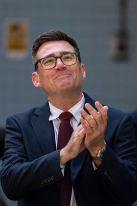 July 17, 2026, London, London, UK: LONDON, UK. Andy Burnham, MP for Makerfield, departs Congress House, headquarters of the Trades Union Congress (TUC), after attending a special conference where he was confirmed as Leader of the Labour Party. Mr Burnham will replace Sir Keir Starmer as Prime Minister on 20 July. London United Kingdom  - ZUMAl94_ 20260717_zaf_l94_051 Copyright: xStephenxChungx