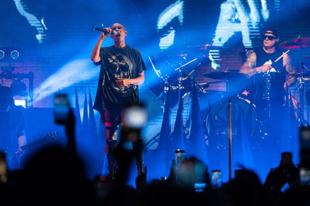July 18, 2026, Belgrade, Central Serbia, Serbia: 2026717, Belgrade, Serbia -British rock band Skunk Anansie perform live on stage during a concert at the Open Air Corner in Luka Beograd. SKIN performs on stage. Belgrade Serbia  - ZUMAd223 20260718_zip_d223_015 Copyright: xMarkoxDimicx