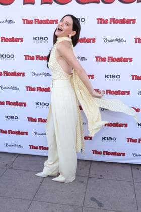 Premiere of The Floaters LOS ANGELES, CALIFORNIA - JULY 17: Jackie Tohn attends the Los Angeles premiere of The Floaters at Laemmle Royal on July 17, 2026 in Los Angeles, California Credit: AdMedia EDITORIAL USE ONLY  Copyright: xx AdMediax admphotosthree006327