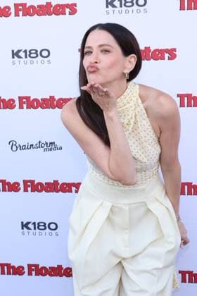Premiere of The Floaters LOS ANGELES, CALIFORNIA - JULY 17: Jackie Tohn attends the Los Angeles premiere of The Floaters at Laemmle Royal on July 17, 2026 in Los Angeles, California Credit: AdMedia EDITORIAL USE ONLY  Copyright: xx AdMediax admphotosthree006267