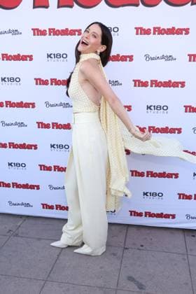 Premiere of The Floaters LOS ANGELES, CALIFORNIA - JULY 17: Jackie Tohn attends the Los Angeles premiere of The Floaters at Laemmle Royal on July 17, 2026 in Los Angeles, California Credit: AdMedia EDITORIAL USE ONLY  Copyright: xx AdMediax admphotosthree006269