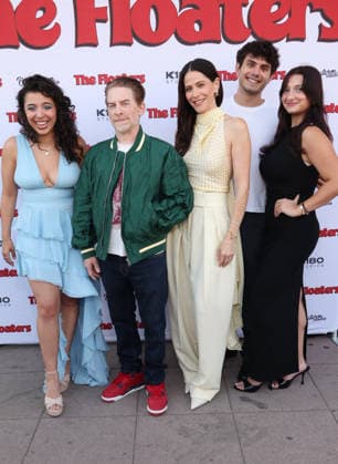 Los Angeles Premiere Of The Floaters Los Angeles CA July 17: Bekah Zornosa, Seth Green, Jackie Tohn, Ben Krieger, Jillian Jordan. at Los Angeles Premiere Of The Floaters held at The Laemmle Royal in Los Angeles, CA. on July 17, 2026 Credit: AdMedia Los Angeles CA United States EDITORIAL USE ONLY  Copyright: xx ADx admphotosthree006360