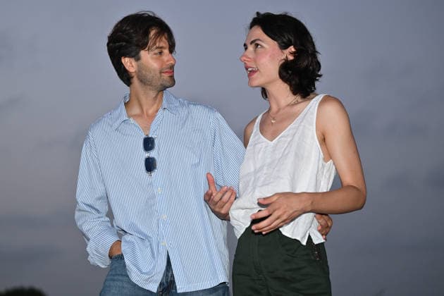 News - Romana Maggiora Vergano and Paolo Strippoli at Puntasacra Film Fest Paolo Strippoli and Romana Maggiora Vergano before the screening of La Valle dei Sorrisi at the Puntasacra Film Fest on July 17, 2026, in Idroscalo di Ostia, Rome, Italy. Rome Idroscalo di Ostia Italy Copyright: xDomenicoxCippitellix xLiveMediax LPN_2569358