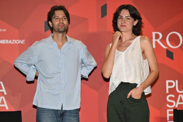 News - Romana Maggiora Vergano and Paolo Strippoli at Puntasacra Film Fest Paolo Strippoli and Romana Maggiora Vergano before the screening of La Valle dei Sorrisi at the Puntasacra Film Fest on July 17, 2026, in Idroscalo di Ostia, Rome, Italy. Rome Idroscalo di Ostia Italy Copyright: xDomenicoxCippitellix xLiveMediax LPN_2569379