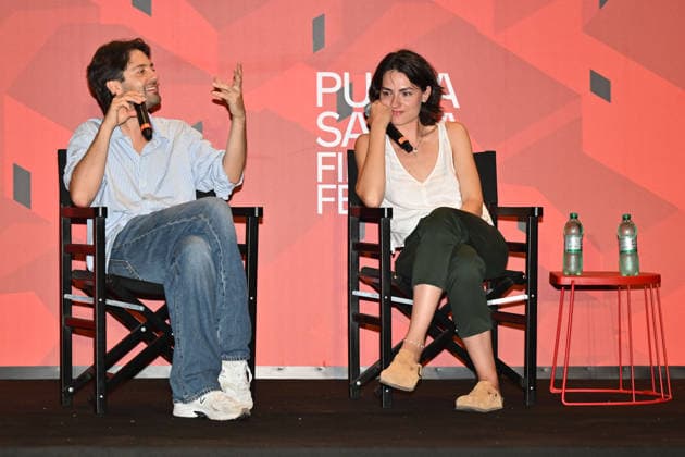 News - Romana Maggiora Vergano and Paolo Strippoli at Puntasacra Film Fest Paolo Strippoli and Romana Maggiora Vergano before the screening of La Valle dei Sorrisi at the Puntasacra Film Fest on July 17, 2026, in Idroscalo di Ostia, Rome, Italy. Rome Idroscalo di Ostia Italy Copyright: xDomenicoxCippitellix xLiveMediax LPN_2569400