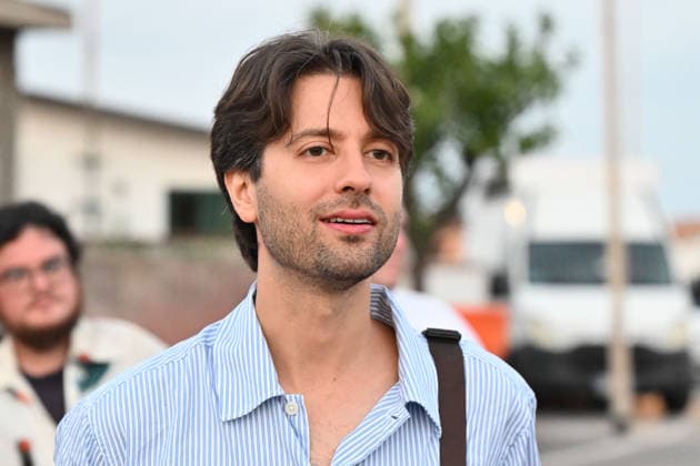 IPA86773008 - Paolo Strippoli before the screening of *La Valle dei Sorrisi* at the Puntasacra Film Fest on July 17, 2026, in Idroscalo di Ostia, Rome, Italy.  Copyright: xDomenicoxCippitelli LiveMediax xx 86773008