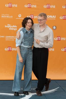 56th Giffoni Film Festival - Photocall Sunny Dancer British actress Bella Ramsey and Director George Jaques attend the photocall for the film Sunny Dancer during the 56th edition of the Giffoni Film Festival in Giffoni Valle Piana, Italy on July 17, 2026. Photo by Andrea Bracaglia ABACAPRESS.COM Giffoni Valle Piana Italy Italy  Copyright: xBracagliaxAndrea ABACAx
