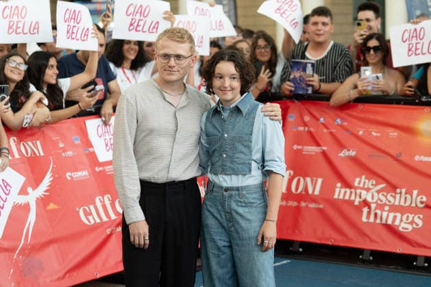 56th Giffoni Film Festival - Photocall Sunny Dancer Director George Jaques and British actress Bella Ramsey attend the photocall for the film Sunny Dancer during the 56th edition of the Giffoni Film Festival in Giffoni Valle Piana, Italy on July 17, 2026. Photo by Andrea Bracaglia ABACAPRESS.COM Giffoni Valle Piana Italy Italy  Copyright: xBracagliaxAndrea ABACAx