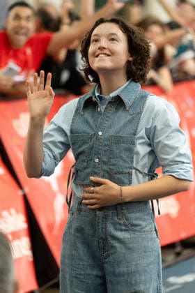 56th Giffoni Film Festival - Photocall Sunny Dancer British actress Bella Ramsey attends the photocall for the film Sunny Dancer during the 56th edition of the Giffoni Film Festival in Giffoni Valle Piana, Italy on July 17, 2026. Photo by Andrea Bracaglia ABACAPRESS.COM Giffoni Valle Piana Italy Italy  Copyright: xBracagliaxAndrea ABACAx