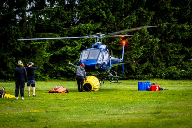 Storbrann i Drammen Sandefjord 20260718. Slokkeinnsatsen etter storbrannen i Krokstadelva fortsetter lordag formiddag. Foto: Trond R. Teigen NTB Sandefjord Norge LvadPYX5dLI EDITORIAL USE ONLY Ref:_BNCLvadPYX5dLI.jpg *** Major Fire in Drammen, Sandefjord, July 18, 2026 Firefighting efforts following the major fire in Krokstadelva continue Saturday morning. Photo: Trond R. Teigen, NTB, Sandefjord, Norway. LvadPYX5dLI EDITORIAL USE ONLY Ref BNCLvadPYX5dLI jpg  Copyright: xTrondxR.xTeigenx xNTBx