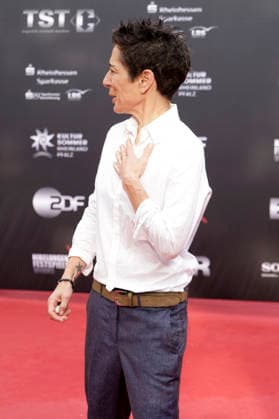 Dunja Hayali bei der Eröffnung der Nibelungen-Festspiele 2026 mit der Uraufführung des Stücks Die Hunnenkönigin auf der Open-Air-Bühne vor dem Wormser Dom. Worms, 17.07.2026 *** Dunja Hayali at the opening of the 2026 Nibelungen Festival, featuring the world premiere of the play *The Hun Queen* on the open-air stage in front of Worms Cathedral, Worms, July 17, 2026 Foto:xP.xBackx xFuturexImagex nibelungen_6749