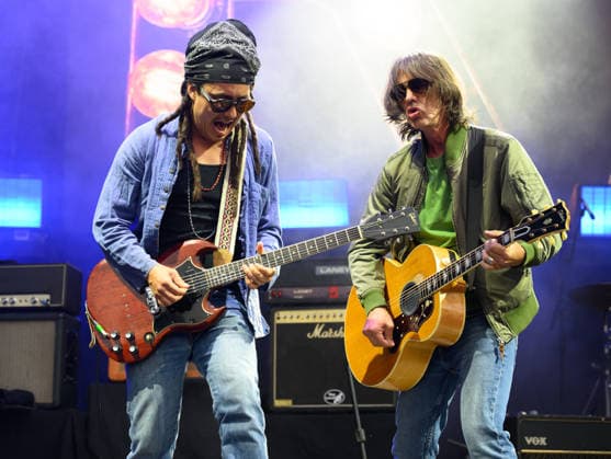 Steve Wyreman and Richard Ashcroft play in Alexandra Palace Park, London, 17 July 2026 Steve Wyreman and Richard Ashcroft play in Alexandra Palace Park, London, 17 July 2026 ., Credit:Tina Korhonen Tina Korhonen - B162 Avalon United Kingdom, London  Copyright: xTinaxKorhonenx xTinaxKorhonenx-xB162x xAvalonx 1117110081