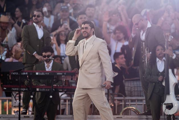 Music Concert - Bad Bunny - DeBÃ TiRAR MaS FOToS World Tour Bad Bunny (Benito Antonio Martinez Ocasio) Milan Ippodromo SNAI La Maura Italy Copyright: xMirkoxFava TSCKx xLiveMediax LPM_2569591