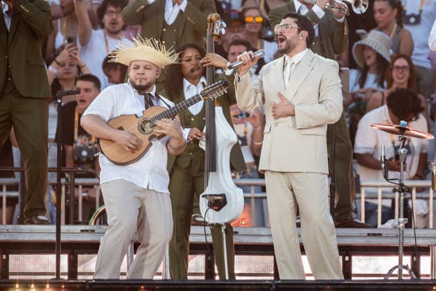 Music Concert - Bad Bunny - DeBÃ TiRAR MaS FOToS World Tour Bad Bunny (Benito Antonio Martinez Ocasio) Milan Ippodromo SNAI La Maura Italy Copyright: xMirkoxFava TSCKx xLiveMediax LPM_2569601