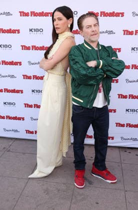 Inside arrivals for the Los Angeles premiere of The Floaters at Laemmle Royal Featuring: Seth Green, Jackie Tohn Where: Los Angeles, California, United States When: 17 Jul 2026 Credit: Faye s Vision Cover Images EDITORIAL USE ONLY. NOT FOR USE BY NEWSPAPERS BASED IN THE UK. Copyright: xx coverimg55860539