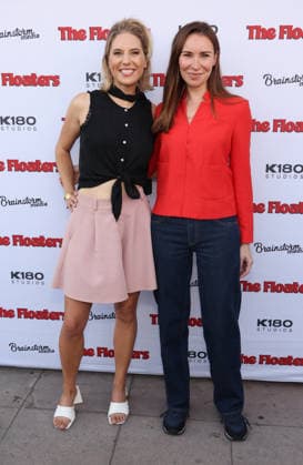 Inside arrivals for the Los Angeles premiere of The Floaters at Laemmle Royal Featuring: Andra Gordon, Amelia Brain Where: Los Angeles, California, United States When: 17 Jul 2026 Credit: Faye s Vision Cover Images EDITORIAL USE ONLY. NOT FOR USE BY NEWSPAPERS BASED IN THE UK. Copyright: xx coverimg55860545