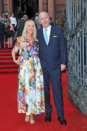 NIBELUNGEN FESTSPIELE. Reinhard Walter und Kristina Bach anläßlich der Premiere des Stückes Die Hunnenkönigin im Rahmen der Nibelungen Festspiele am 17.07.2026 vor dem Kaiserdom Worms. 20260717MWI113509 *** NIBELUNGEN FESTIVAL Reinhard Walter and Kristina Bach on the occasion of the premiere of the play *The Queen of the Huns* as part of the Nibelungen Festival on July 17, 2026, in front of the Imperial Cathedral in Worms 20260717MWI113509