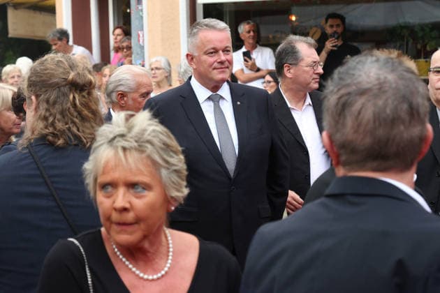 NIBELUNGEN FESTSPIELE 2026 Worms, 17.7..2026 Gordon Schnieder bei der Eröffnung und Roten Teppich der NIBELUNGEN FESTSPIELE 2026 in Worms Rheinland-Pfals Deutschland *** NIBELUNGEN FESTIVAL 2026, Worms, July 17, 2026: Gordon Schnieder at the opening ceremony and red carpet event of the NIBELUNGEN FESTIVAL 2026 in Worms, Rhineland-Palatinate, Germany Copyright: xMatthiasxGränzdörferx