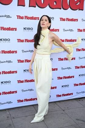 Inside arrivals for the Los Angeles premiere of The Floaters at Laemmle Royal Featuring: Jackie Tohn Where: Los Angeles, California, United States When: 17 Jul 2026 Credit: Jacob Lewis INSTARimages EDITORIAL USE ONLY. NOT FOR USE BY NEWSPAPERS BASED IN THE UK. Copyright: xx instar55860630