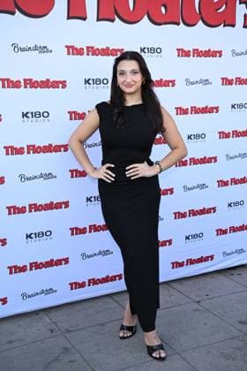 Inside arrivals for the Los Angeles premiere of The Floaters at Laemmle Royal Featuring: Jillian Jordan Where: Los Angeles, California, United States When: 17 Jul 2026 Credit: Jacob Lewis INSTARimages EDITORIAL USE ONLY. NOT FOR USE BY NEWSPAPERS BASED IN THE UK. Copyright: xx instar55860632